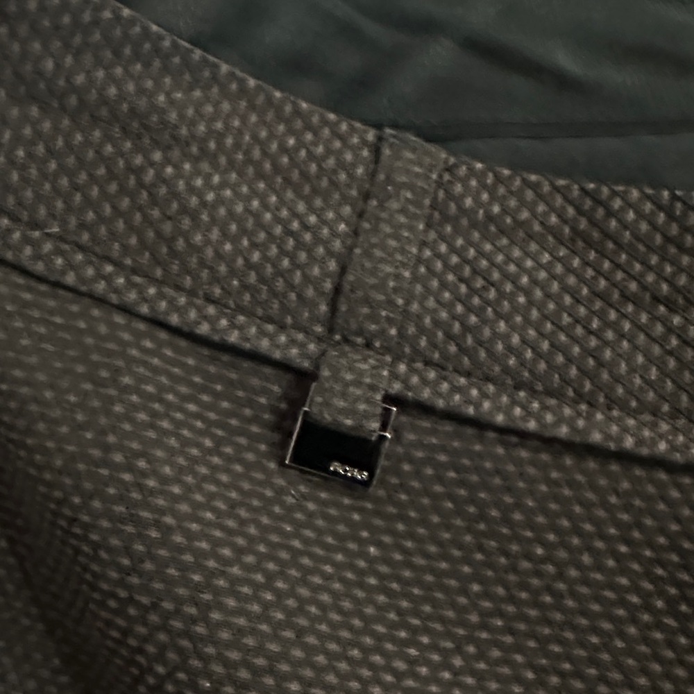 BCBGMaxAzria Dark Brown Wide-Leg Pants - Picture 3 of 7
